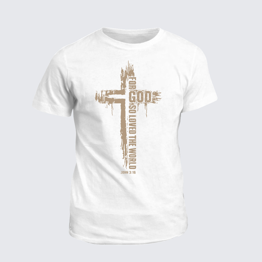 Classic Cotton Tee - God Loved The World