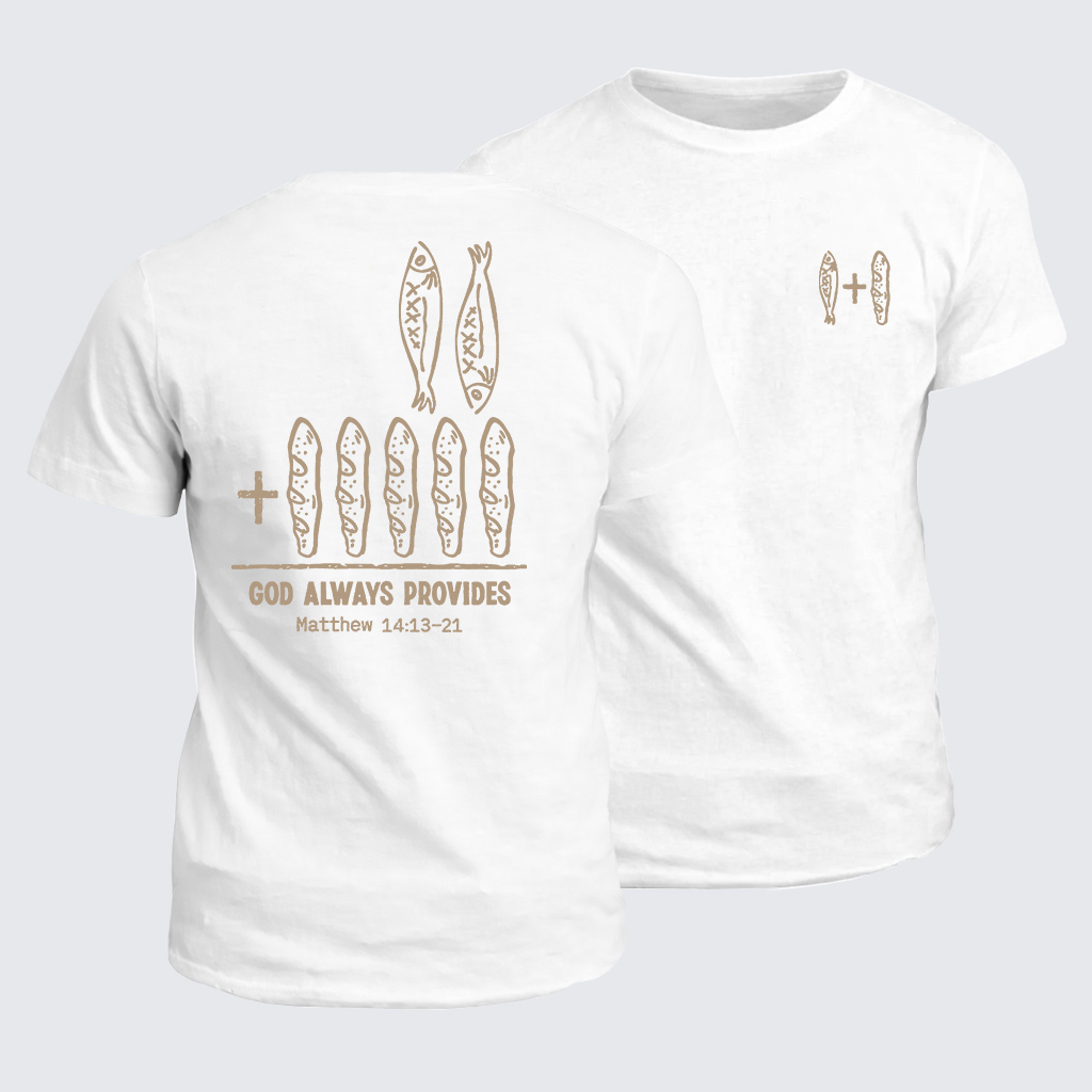 Classic Cotton Tee - God Always Provides