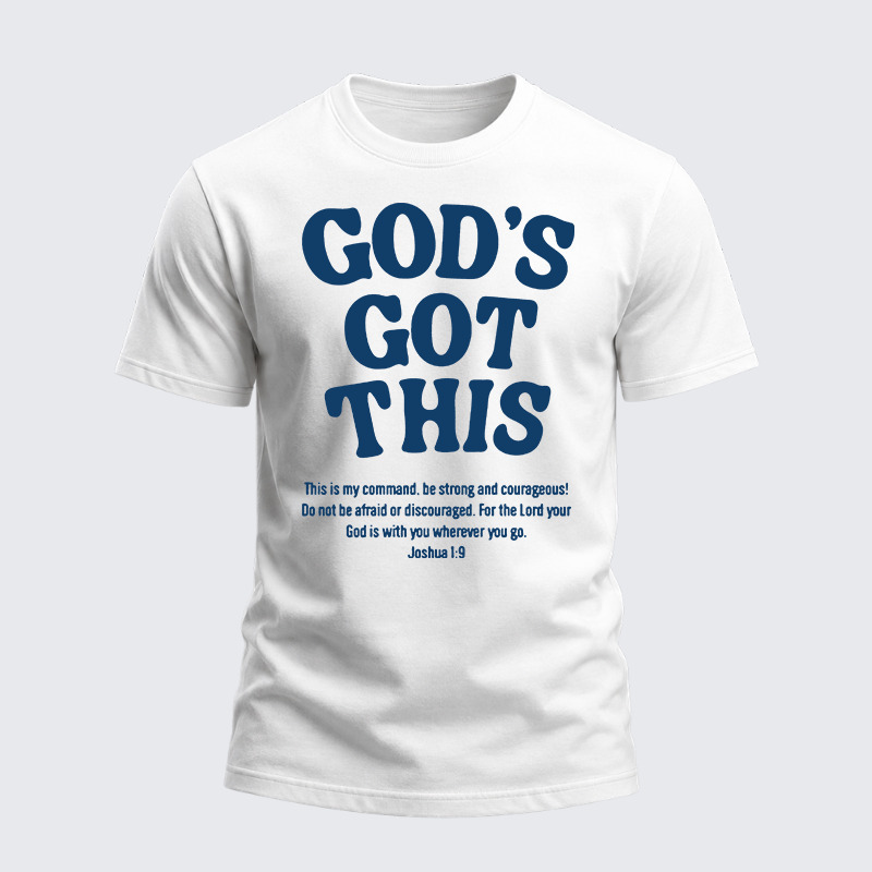 Heavyweight Cotton Tee - God's Got This Jesus God