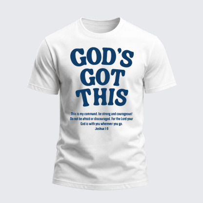 Heavyweight Cotton Tee - God's Got This Jesus God