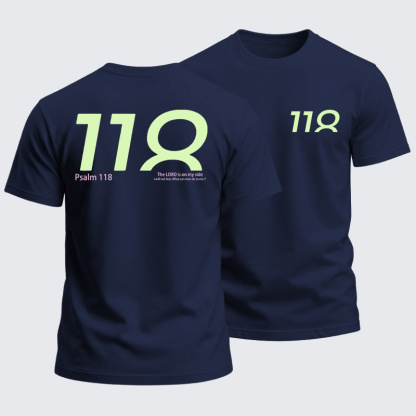 Heavyweight Cotton Tee - Psalm 118