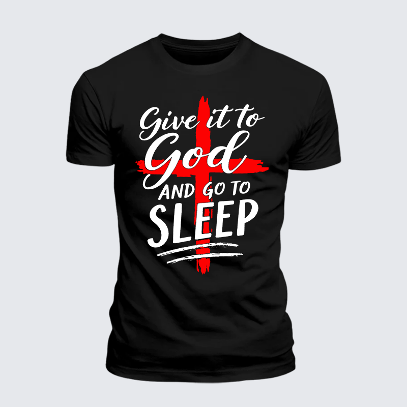 Man Of God Husband Dad Jesus God Christian Cotton T-Shirt