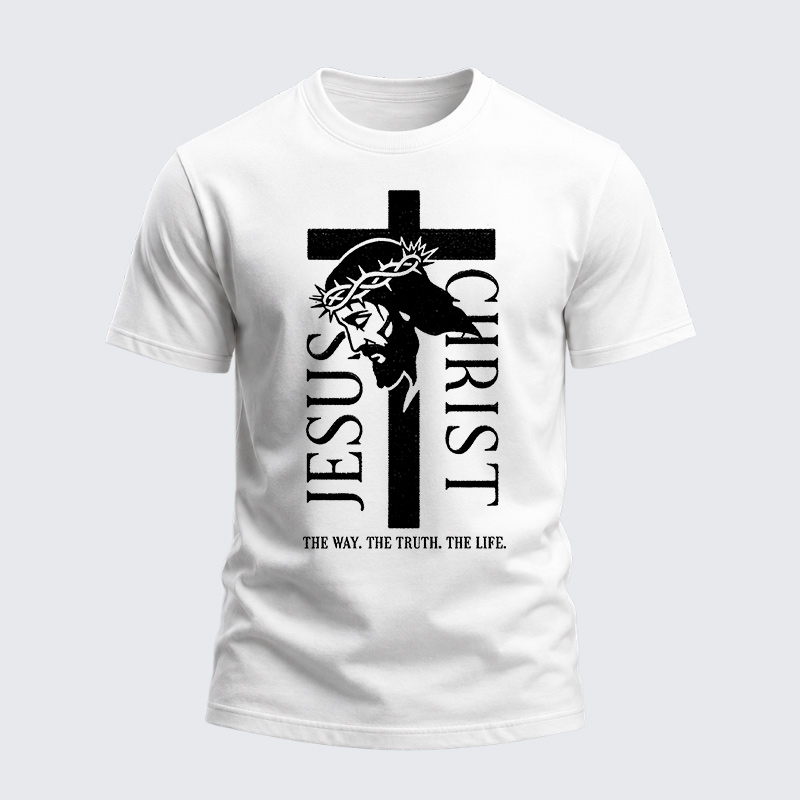 Heavyweight Cotton Tee - The Way The Truth The Life