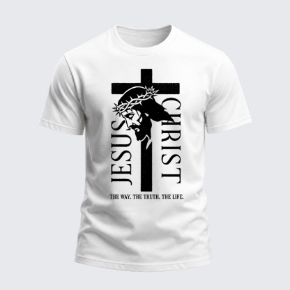 Heavyweight Cotton Tee - The Way The Truth The Life