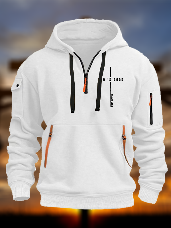God Is Good Jesus God Christian Zipper Hoodies