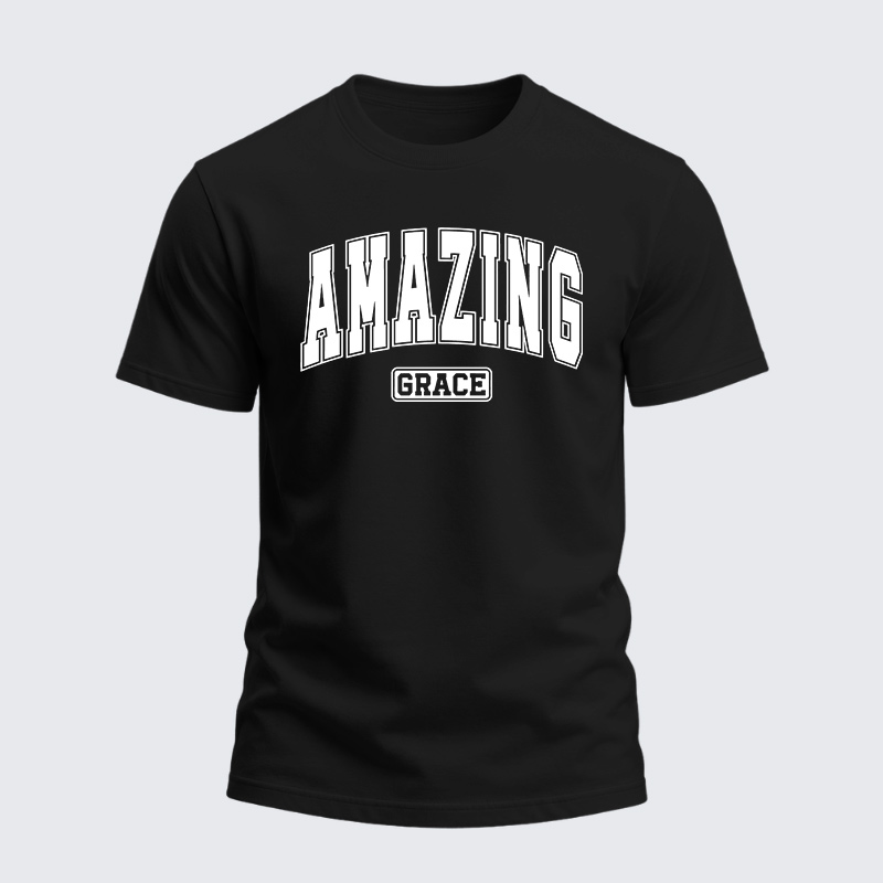 Heavyweight Cotton Tee - Amazing Grace