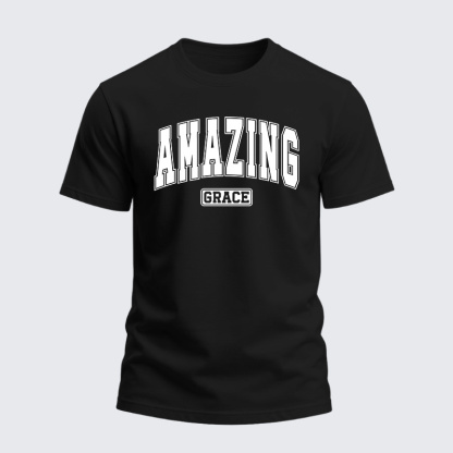 Heavyweight Cotton Tee - Amazing Grace