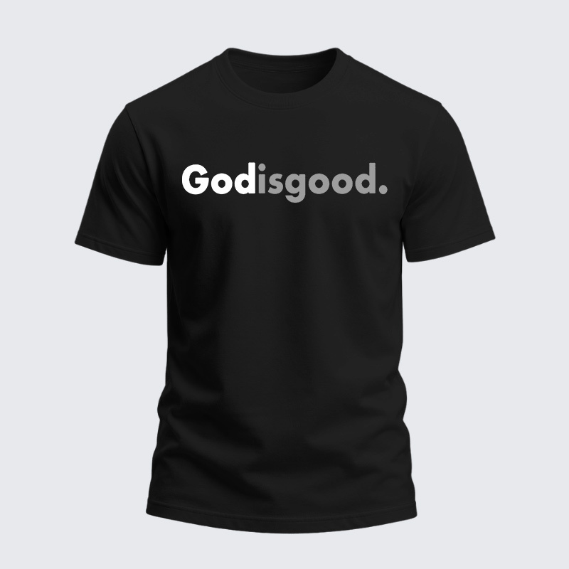 Heavyweight Cotton Tee - God Is Good