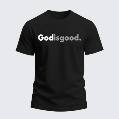Heavyweight Cotton Tee - God Is Good