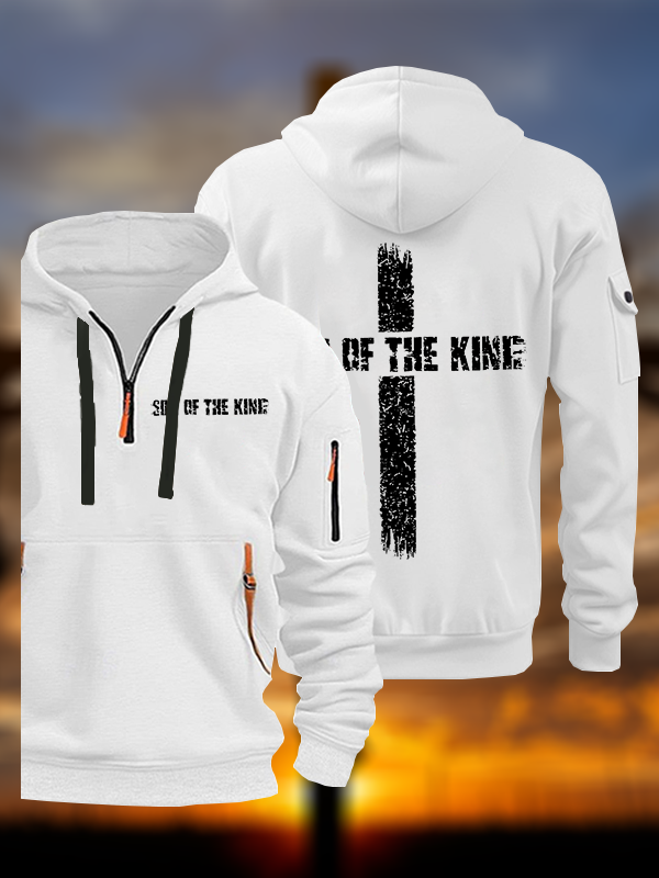 Son Of The King Jesus God Christian Zipper Hoodies