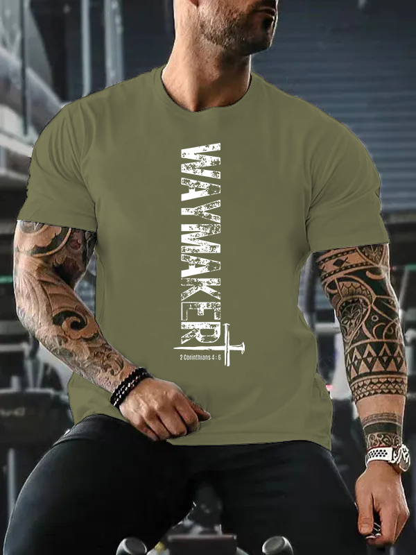 Waymaker Jesus God Christian Cotton T-Shirt