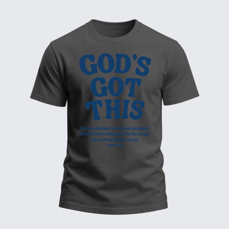 Heavyweight Cotton Tee - God's Got This Jesus God