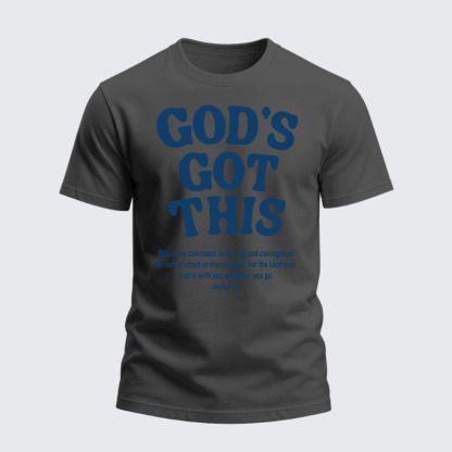 Heavyweight Cotton Tee - God's Got This Jesus God