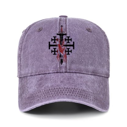 Heritage Washed Cap - Deus Vult: God Wills It