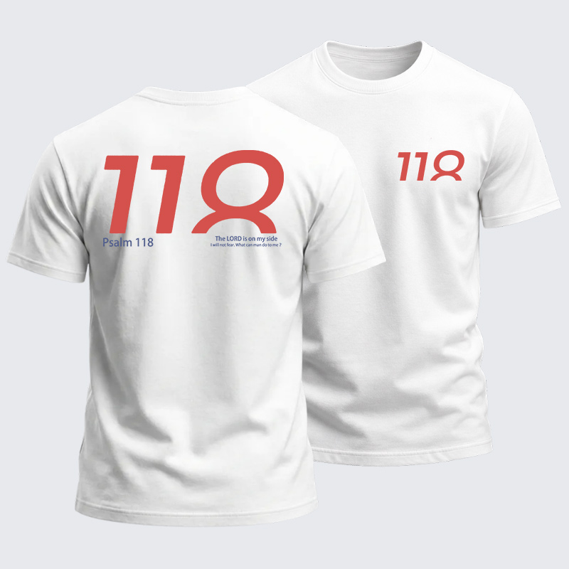 Heavyweight Cotton Tee - Psalm 118