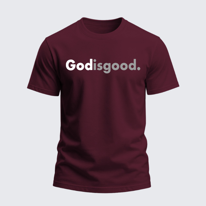 Heavyweight Cotton Tee - God Is Good