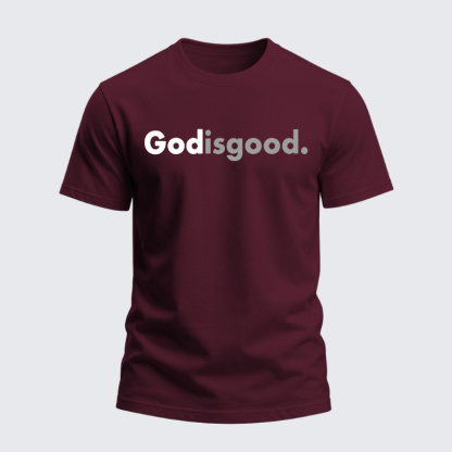 Heavyweight Cotton Tee - God Is Good