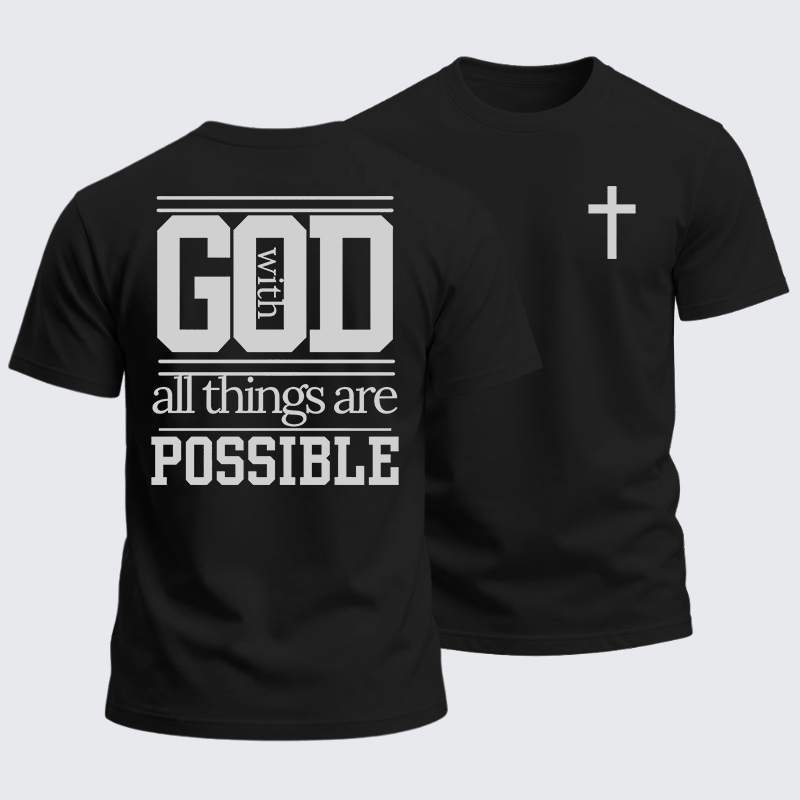 Heavyweight Cotton Tee - Christian Faith