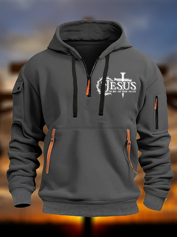 Jesus The Way The Truth The Life Jesus God Christian Zipper Hoodies
