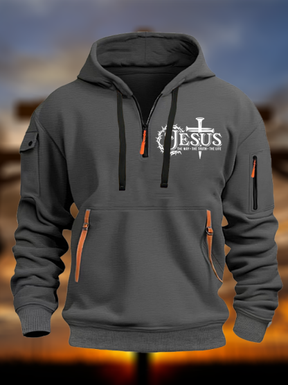 Jesus The Way The Truth The Life Jesus God Christian Zipper Hoodies
