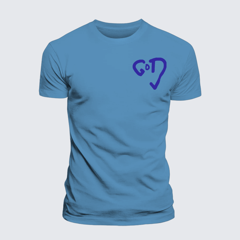 The God Jesus God Christian Premium Mercerized Cotton Tee