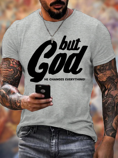 But God Jesus God Christian Cotton T-Shirt