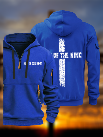 Son Of The King Jesus God Christian Zipper Hoodies