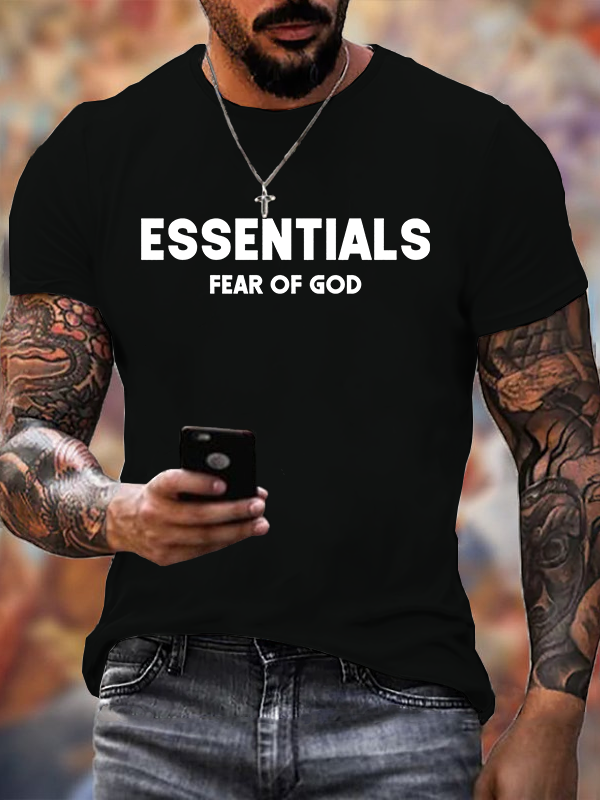 Classic Cotton Tee - Fear Of God Essentials -soulsbelief