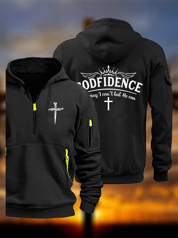 Godfidence Jesus God Christian Zipper Hoodies