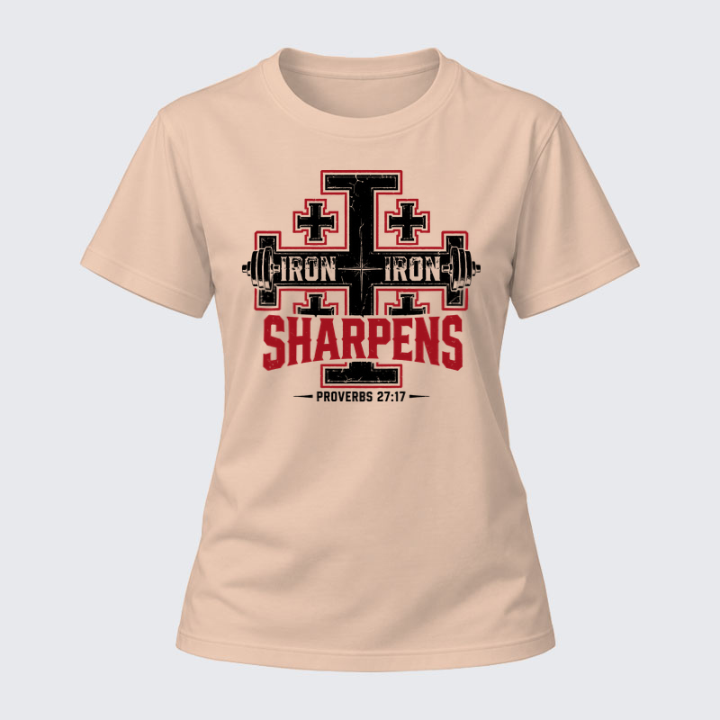 Women's T-shirts  -  Iron Sharpens Iron