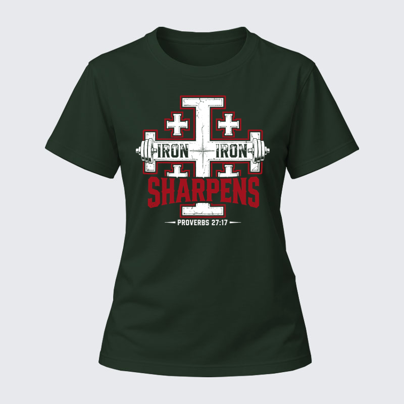 Women's T-shirts  -  Iron Sharpens Iron