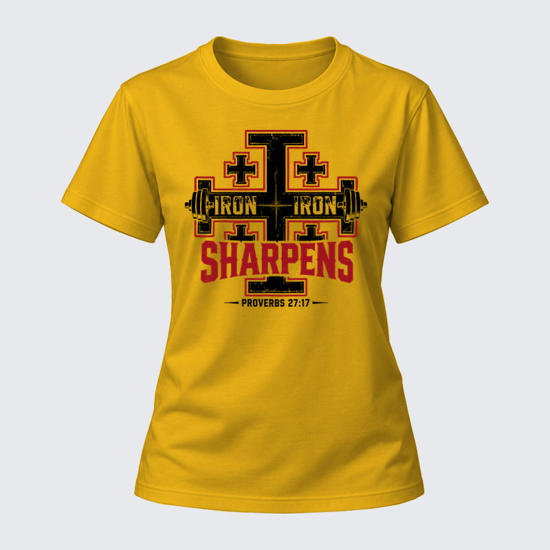 Women's T-shirts  -  Iron Sharpens Iron