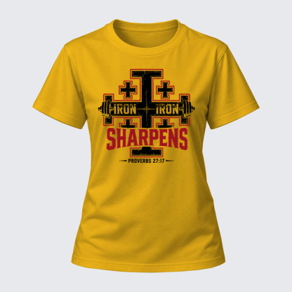 Women's T-shirts  -  Iron Sharpens Iron
