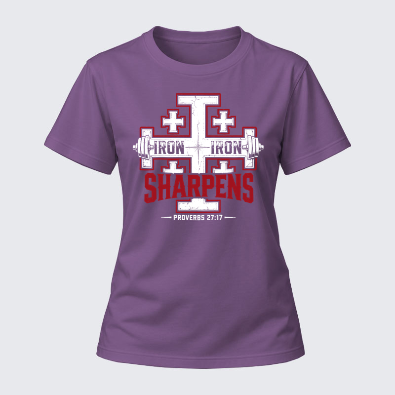 Women's T-shirts  -  Iron Sharpens Iron