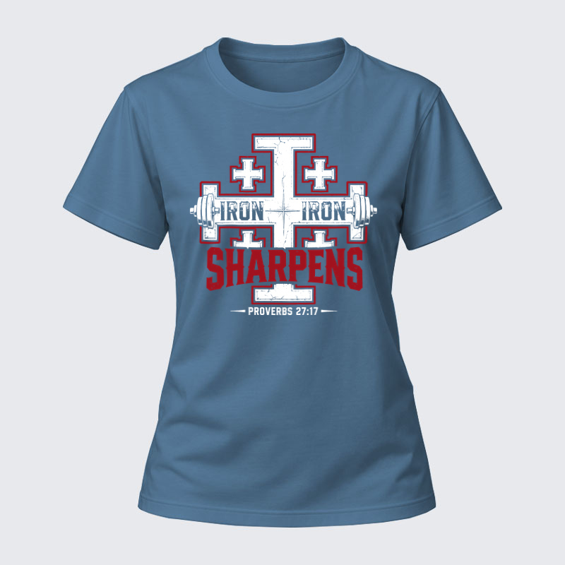 Women's T-shirts  -  Iron Sharpens Iron