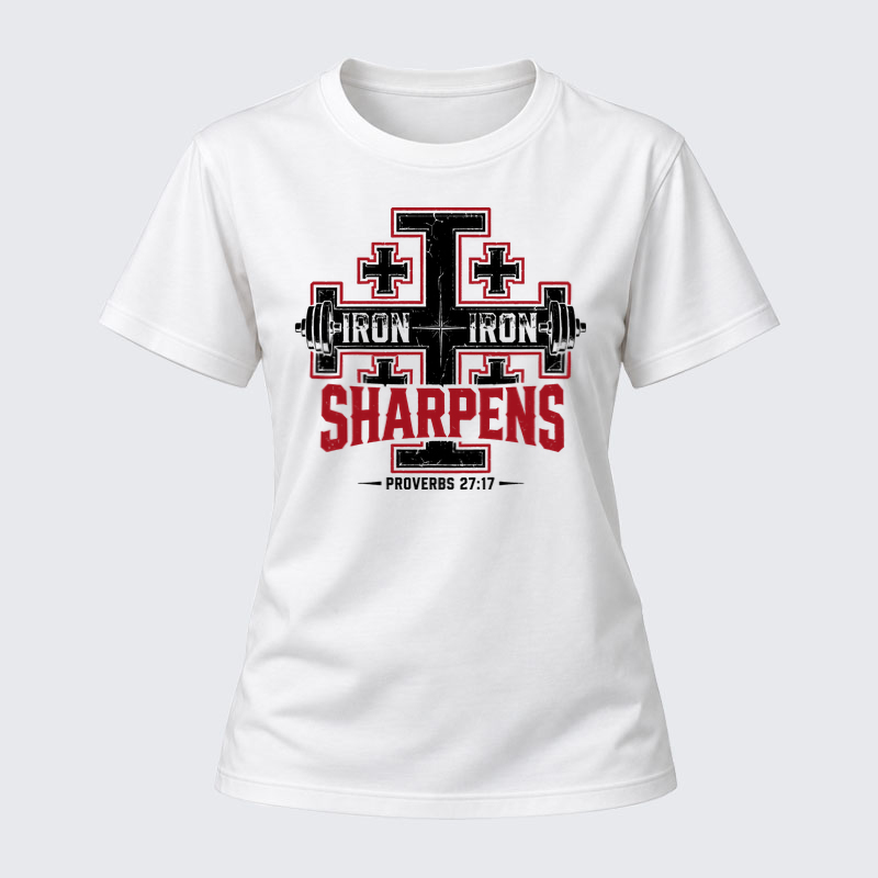 Women's T-shirts  -  Iron Sharpens Iron