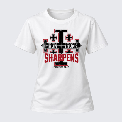 Women's T-shirts  -  Iron Sharpens Iron