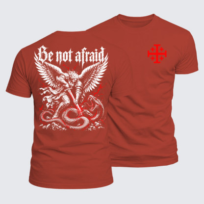 Luxe Mercerized Cotton Tee - Be Not Afraid