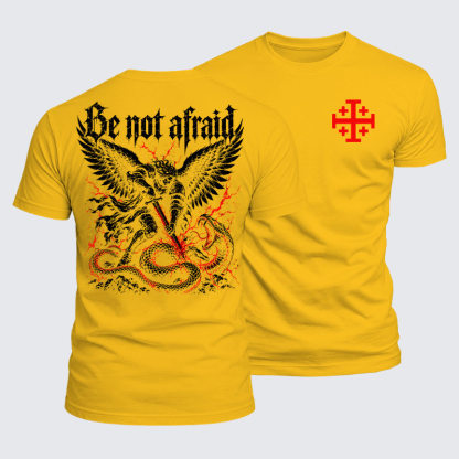Luxe Mercerized Cotton Tee - Be Not Afraid