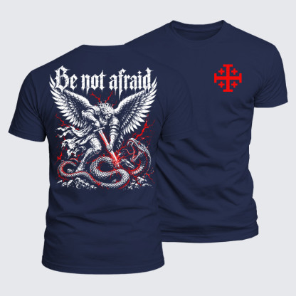 Luxe Mercerized Cotton Tee - Be Not Afraid