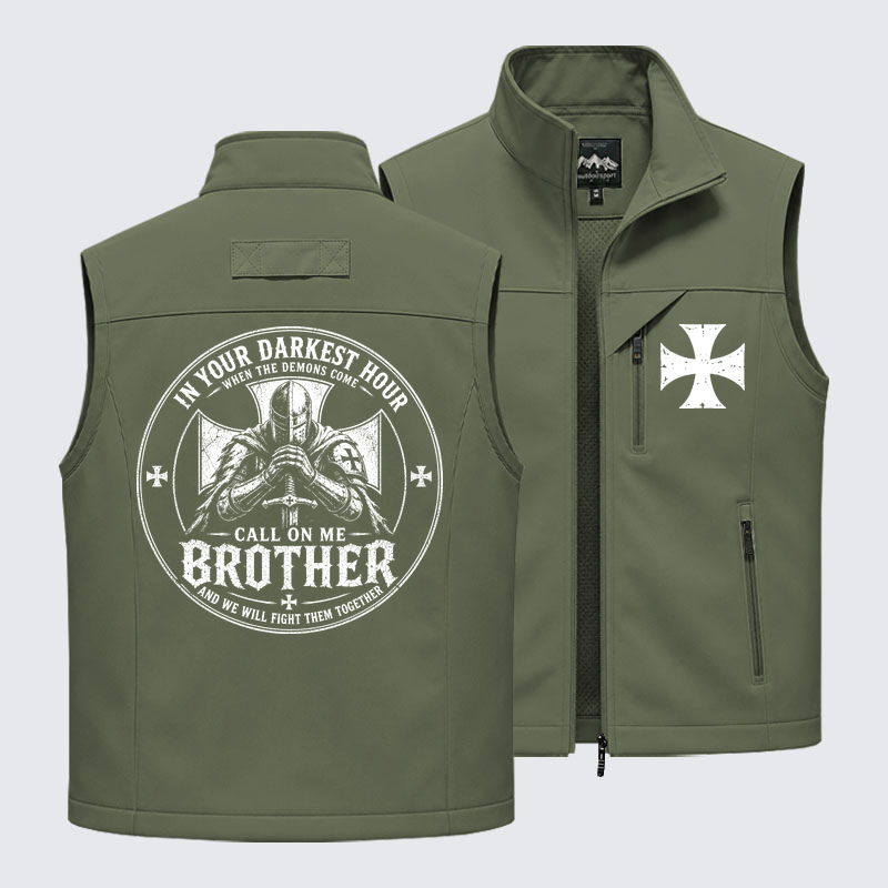 Call On Me Brother – Knights of Faith Outdoor Quick-dry Vest