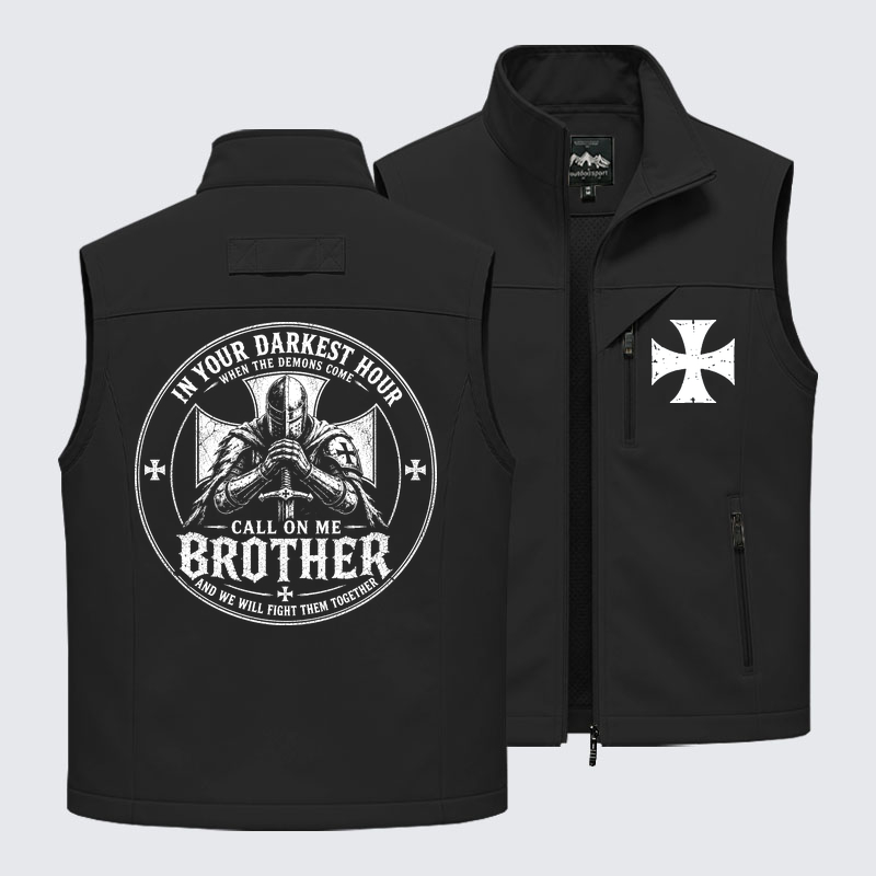 Call On Me Brother – Knights of Faith Outdoor Quick-dry Vest