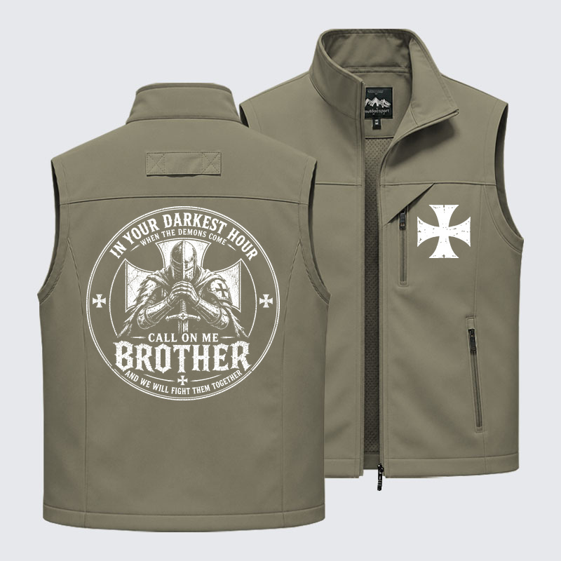 Call On Me Brother – Knights of Faith Outdoor Quick-dry Vest
