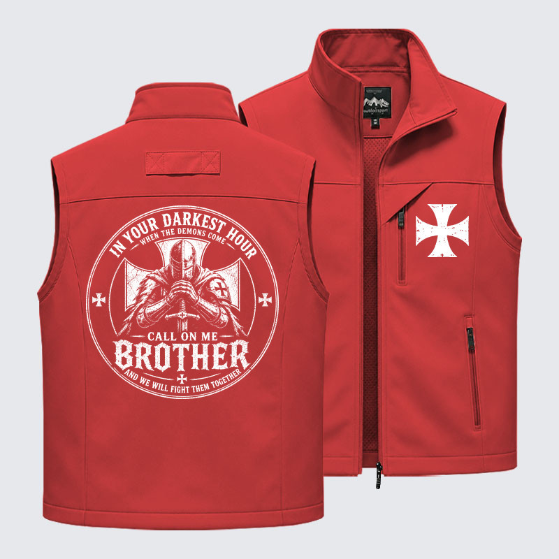 Call On Me Brother – Knights of Faith Outdoor Quick-dry Vest