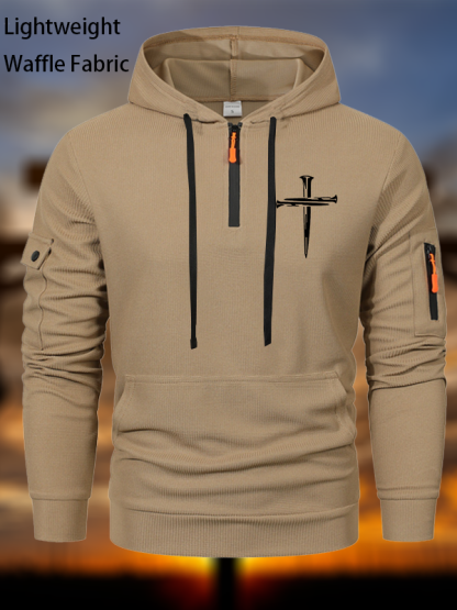 Cross Zipper Hoodies