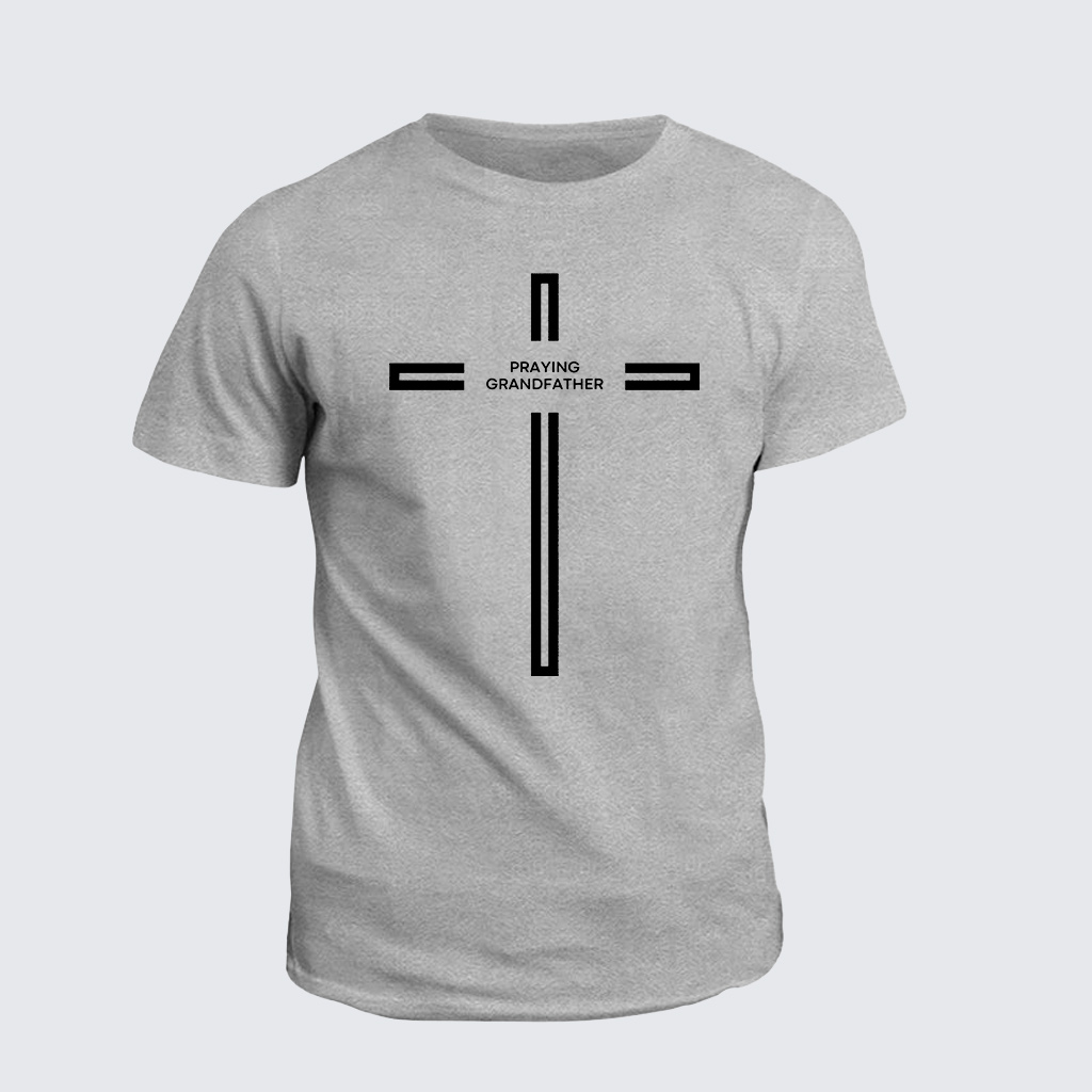 Classic Cotton Tee - Praying Grandpa