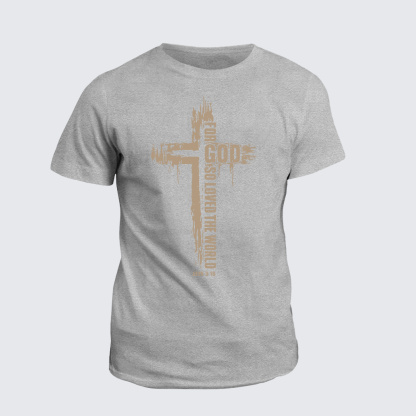 Classic Cotton Tee - God Loved The World
