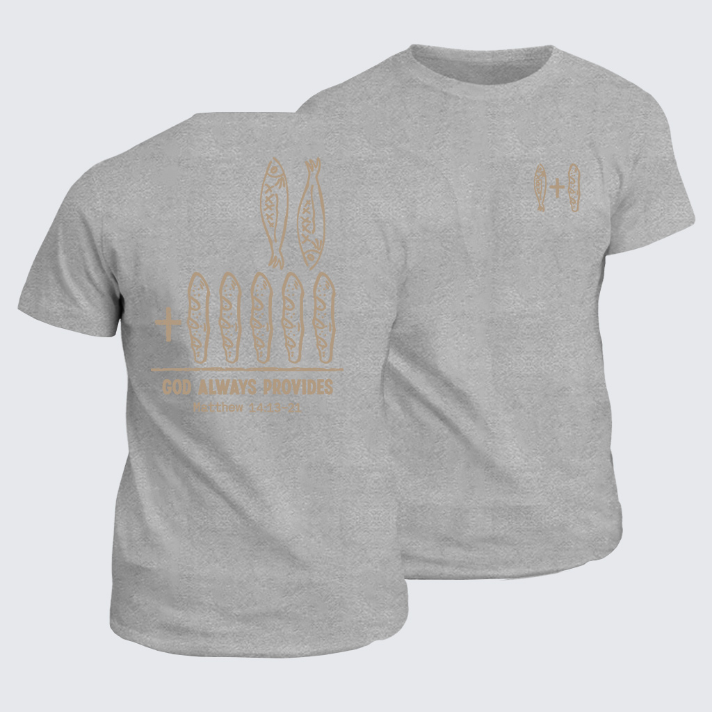 Classic Cotton Tee - God Always Provides
