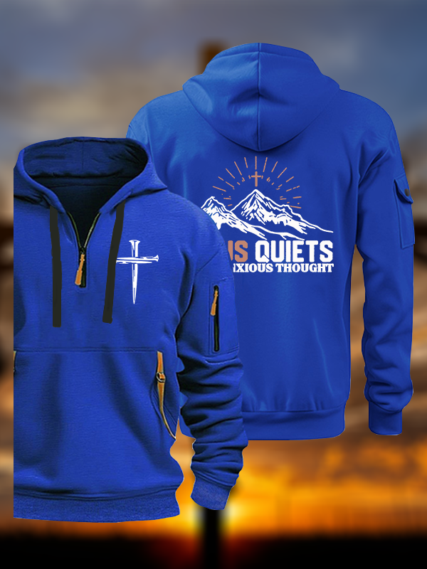 Jesus Quiets Every Anxious Thought Jesus God Christian Zipper Hoodies