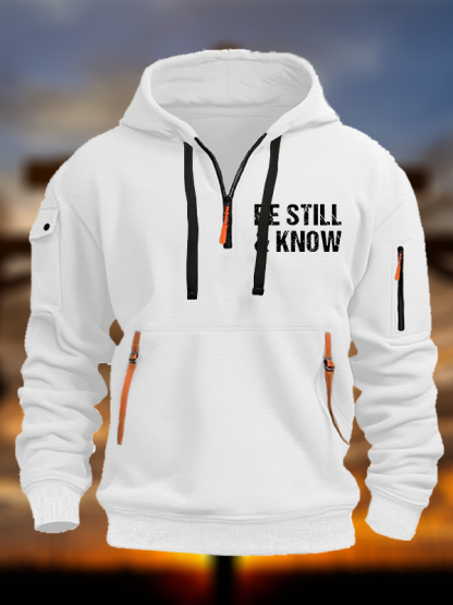 Be Still And Know Jesus God Christian Zipper Hoodies